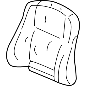1994 Acura Integra Seat Cover - 81121-ST8-A03ZA