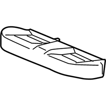 Acura ZDX Seat Cushion - 82137-SZN-A01