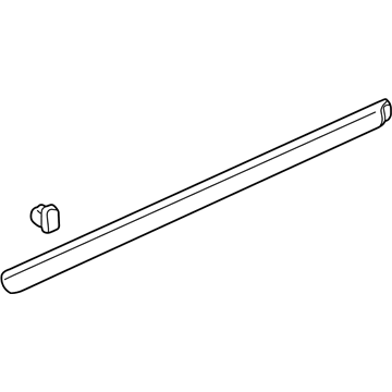 2000 Acura Integra Door Moldings - 75302-ST8-A11ZK