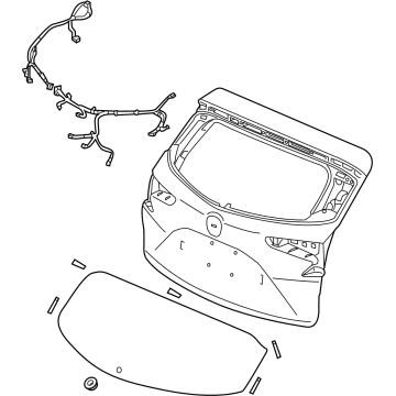 Acura Tailgates - 68100-TJB-A94ZZ