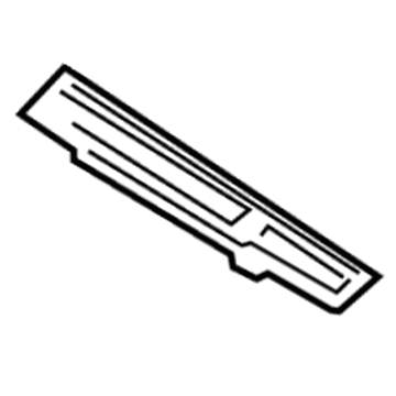 Acura 71505-TX6-A00 Right Rear Bumper Side Bracket