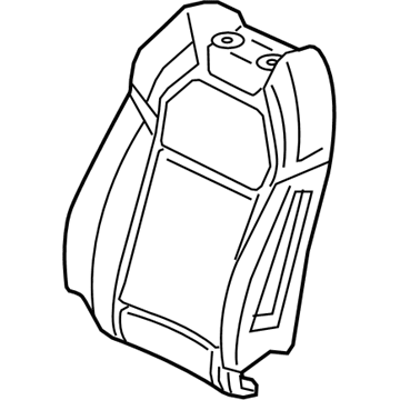 Acura 81527-TYR-A61 Pad, Left Front Seat-Back