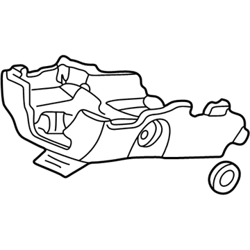 1999 Acura TL Steering Column Cover - 77360-S0K-A01ZC