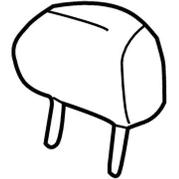 Acura 81140-TK5-A72ZC Headrest (Umber Tan)