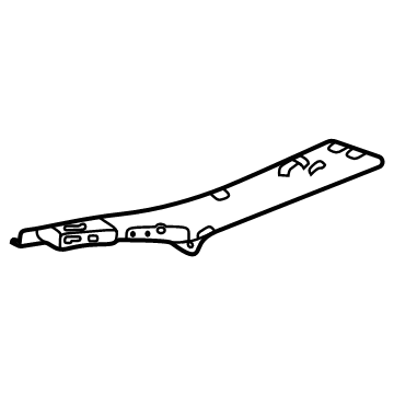 Acura 65664-TGV-A00ZZ Frame C, Left Rear