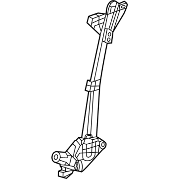Acura Integra Window Regulator - 72750-T20-A01