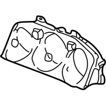 2002 Acura MDX Gauge Trim - 78155-S0K-A01