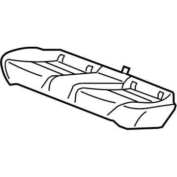 Acura TSX Seat Cushion - 82132-TL0-G01