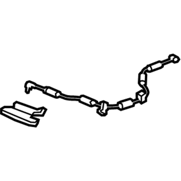 Acura 82220-TL0-G01 Lock Assembly, Right Rear Seat