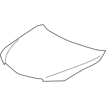 Acura 60100-TZ3-A80ZZ Engine Hood (Dot)