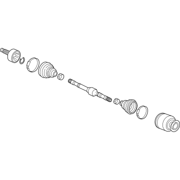 Acura Integra Axle Shaft - 44306-T60-J01
