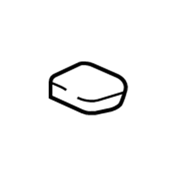Acura 84691-S3V-A00ZB Cap, Driver Side Child Anchor (Saddle)