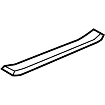 Acura 84214-SJA-A01 Plate Assembly, Right Rear