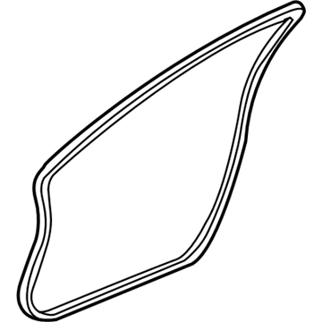 2005 Acura RL Door Seal - 72355-SJA-305ZC