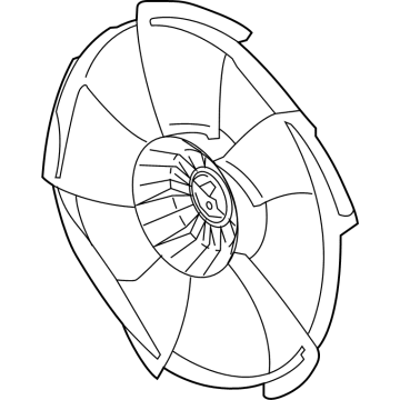 Acura MDX Fan Blade - 19020-61B-A01