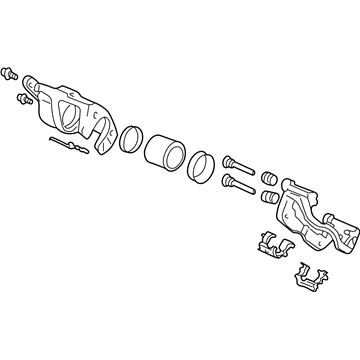 Acura RL Brake Caliper - 45019-SZ3-A01RM
