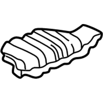 Acura NSX Exhaust Heat Shield - 18182-PR7-A50