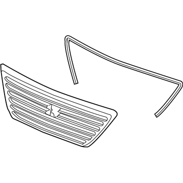 1998 Acura RL Grille - 75114-SZ3-003