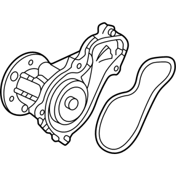 Acura Water Pump - 19200-66V-A01