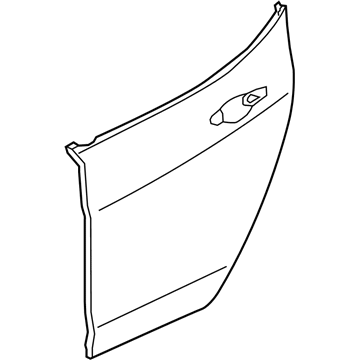 2020 Acura TLX Door Panel - 67611-TZ3-A00ZZ
