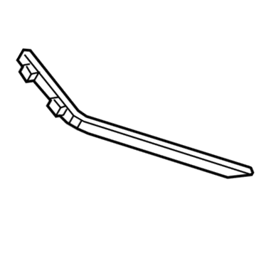 Acura 71593-TZ3-A00 Rear Bumper-Side Retainer Right