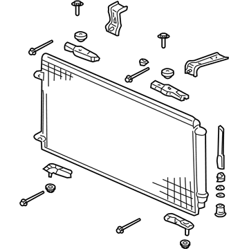 thumbnail image 2 of SCITOO Radiator & A/C Condenser Kit For 2014-2020 Acura MDX And 2016-2019 Honda Pilot 2 of 6