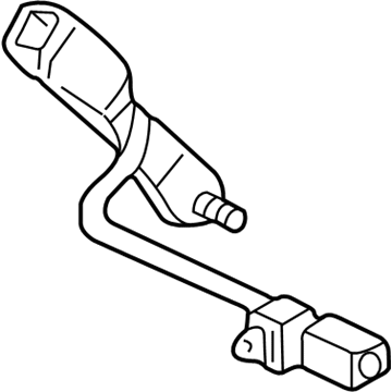2002 Acura MDX Seat Belt Buckle - 04865-S3V-A01ZA