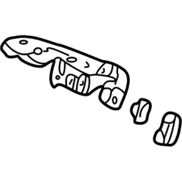 Acura 77231-S0K-A03 Holder, Panel