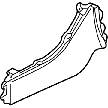 Acura 77291-S0K-A02ZC Cover Assembly, Front Passenger Console (Mild Beige)