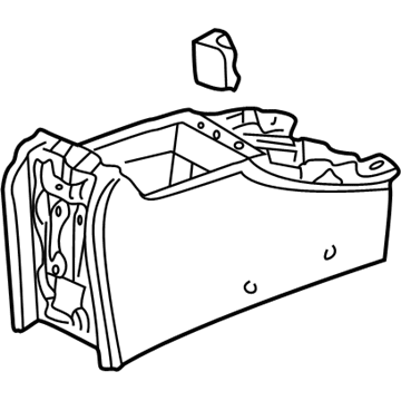 Acura Center Console Base - 83401-S0K-A01ZC