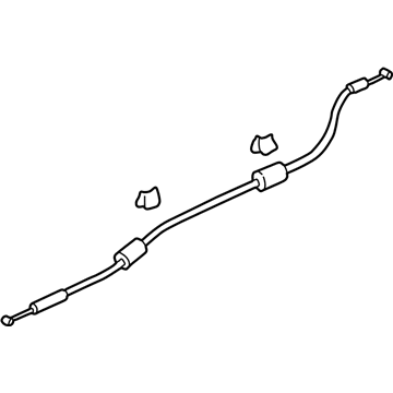 1996 Acura NSX Door Latch Cable - 72132-SL0-003