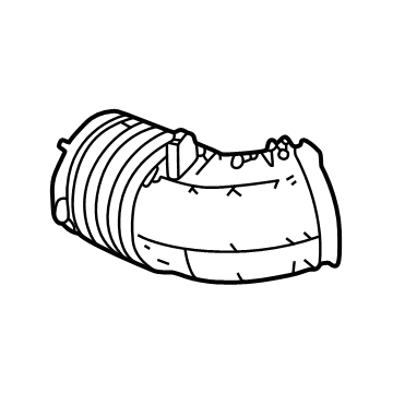 Acura TLX Air Intake Coupling - 17225-6S9-A01