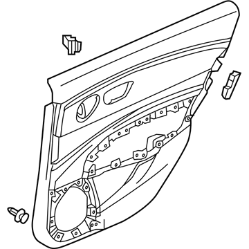 Acura RLX Door Trim Panel - 83501-TY2-A01ZA