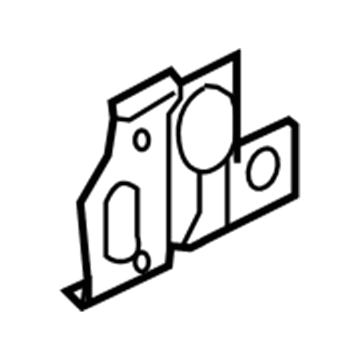 Acura 04616-SNC-A00ZZ Bracket Set, Left Front 04616-SNC-A00ZZ Acura Bracket Set, Left Front Illustration 1 of 1