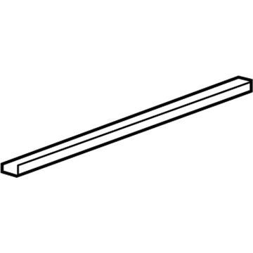 Acura 72835-STX-A01 Right Rear Door (Inner) Weatherstrip