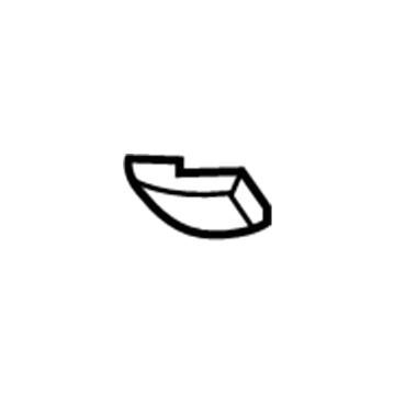 Acura 83736-STX-A01ZB Cover, Passenger Side Armrest (Gray)