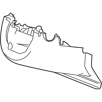 Acura Steering Column Cover - 77360-TJB-A01ZA