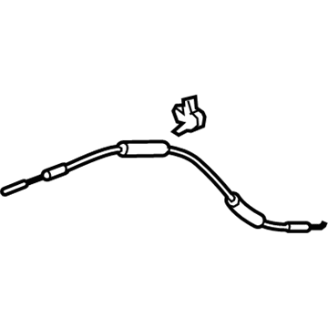 2010 Acura ZDX Door Latch Cable - 72133-SZN-A01