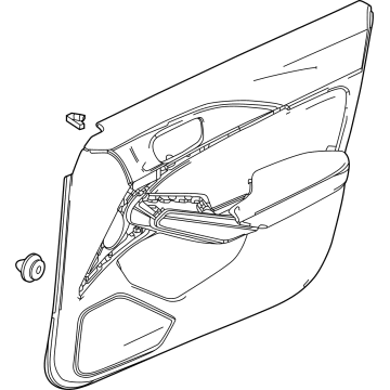 Acura Integra Door Trim Panel - 83501-3S5-A21ZF