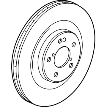 Acura Brake Disc - 45251-TGZ-A01