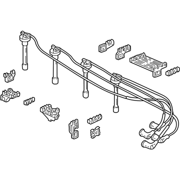 1996 Acura Integra Spark Plug Wire - 32722-P72-003