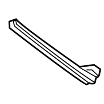 72231-SEP-A01 Acura Sash, Right Front Door Center (Lower) Illustration 1 of 1