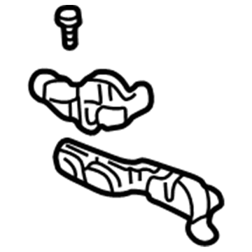 Acura NSX Tailgate Latch - 74800-SL0-003