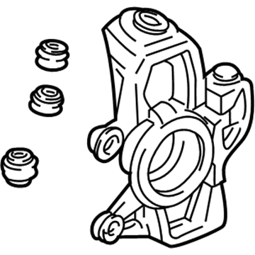 1992 Acura NSX Steering Knuckle - 51210-SL0-010