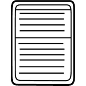 Acura 19043-P5A-A10 Coolant Information Label
