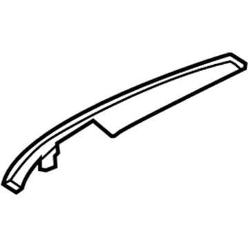 Acura 83584-SEP-A01ZA Left Front Door Trim Panel Assembly (Carbon)