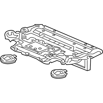 Acura 39460-TYS-A21ZC Display Unit, Rear (Light Jewel Gray) (Wide) (Panasonic)