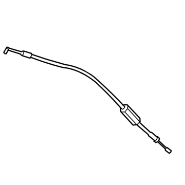 Acura Door Latch Cable - 72633-STX-A00