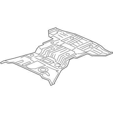 Acura MDX Floor Pan - 04655-TZ5-A20ZZ