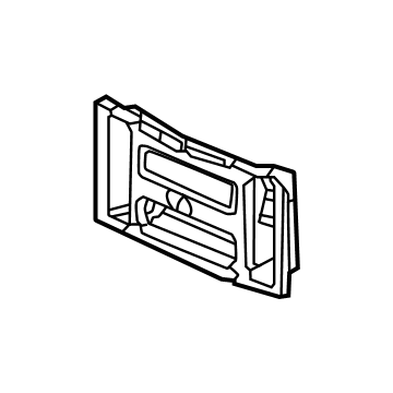 Acura 71180-3S5-A00 Base, Front